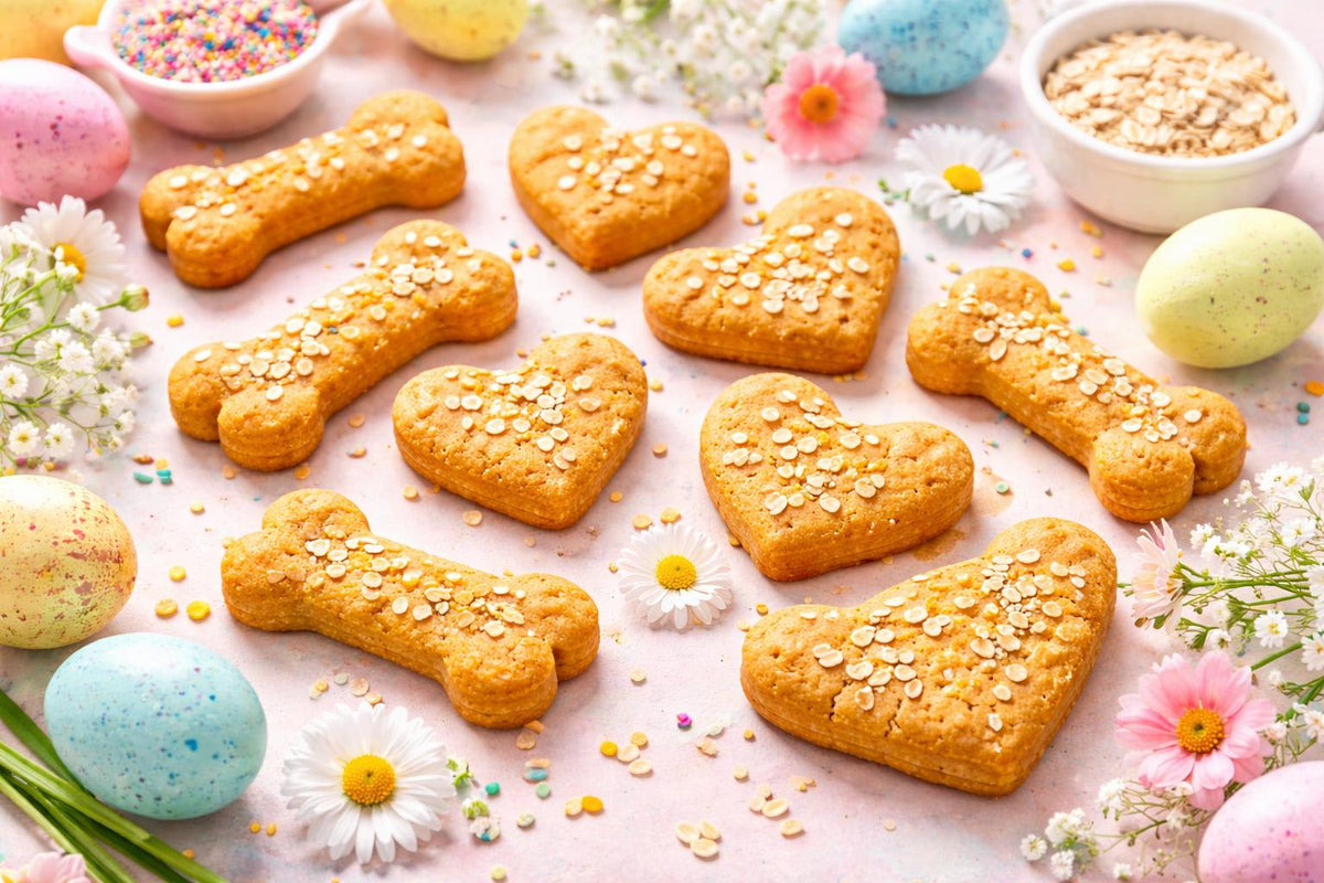 Cute Easter Dog Cookies