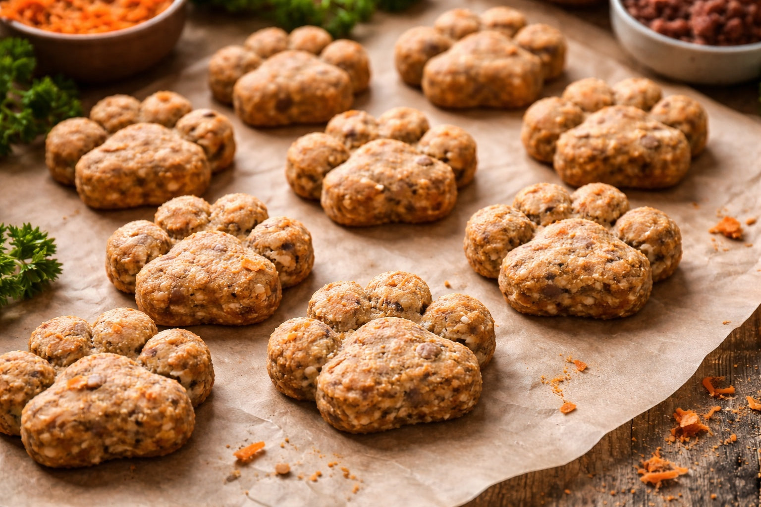 Homemade Meat Dog Treat Recipe