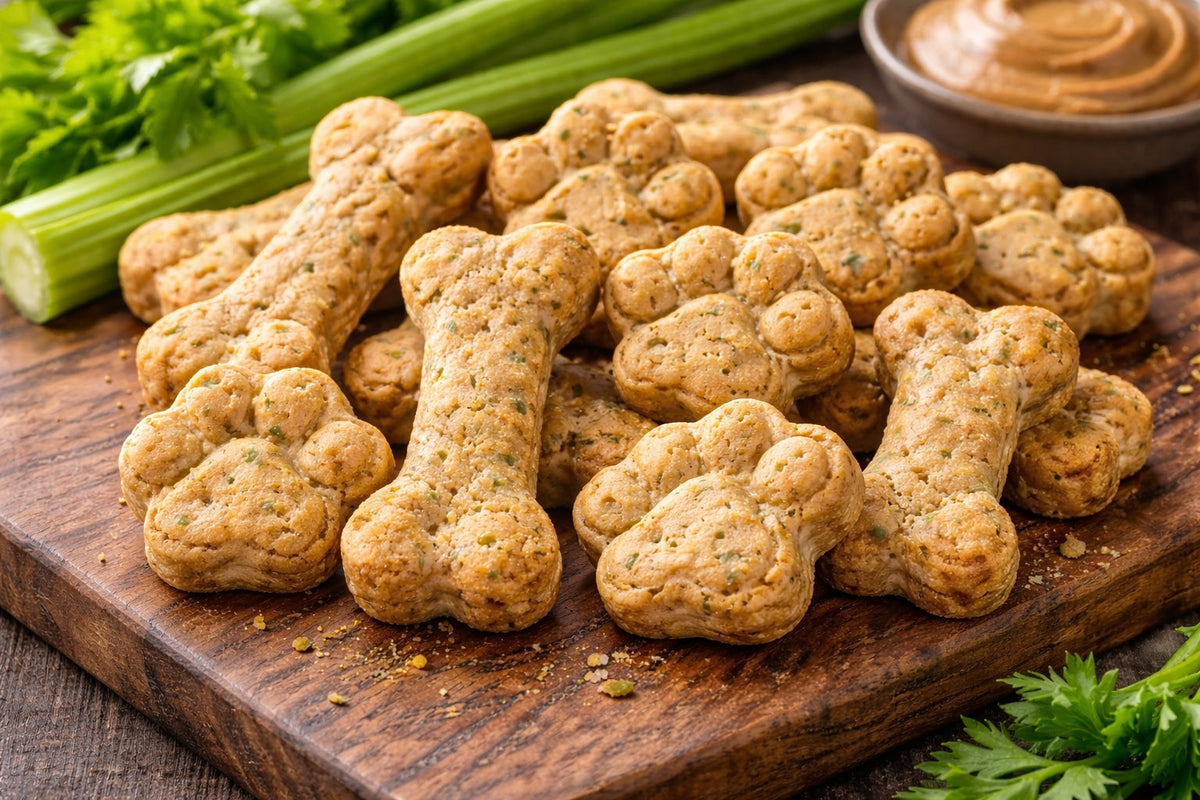 Dog Treats With Celery