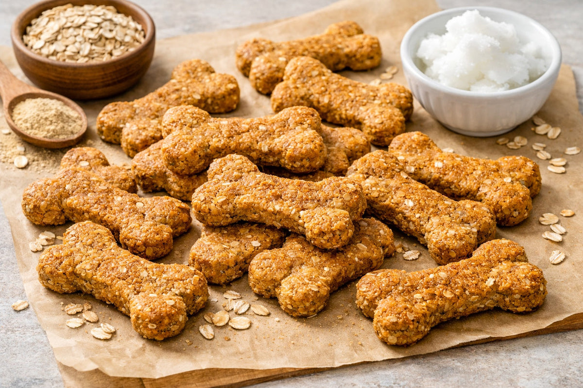 Brewers Yeast And Coconut Oil Dog Treats