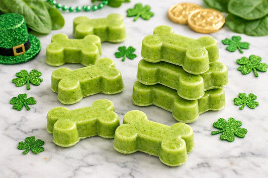 Green Frozen Dog Treats