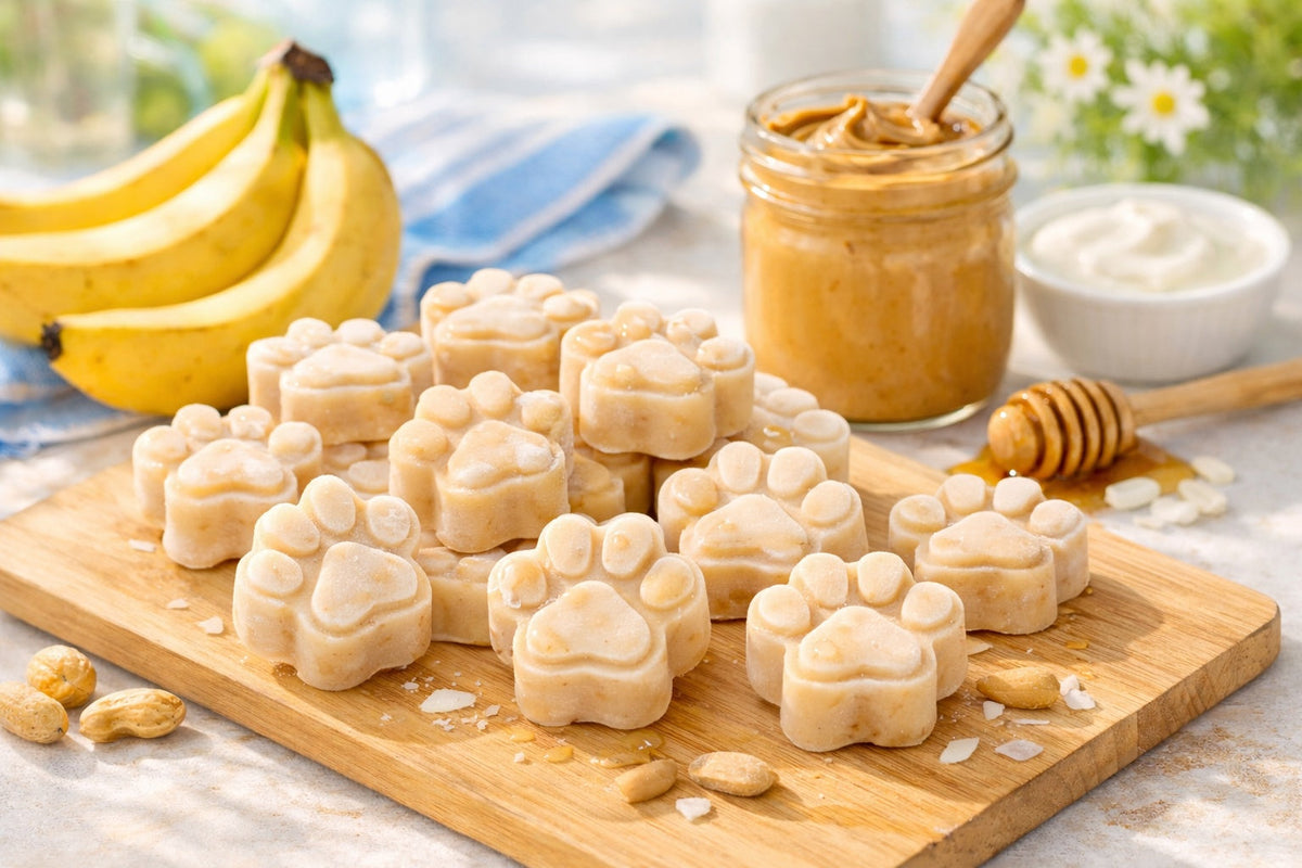 Frozen Peanut Butter Dog Treat