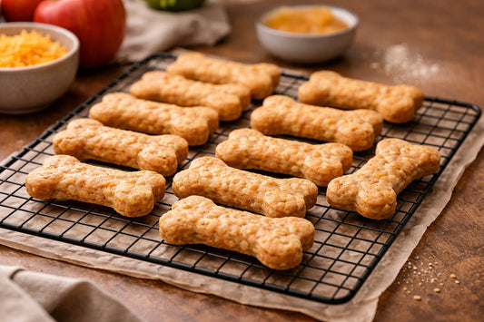 Apple Cheese Dog Treats
