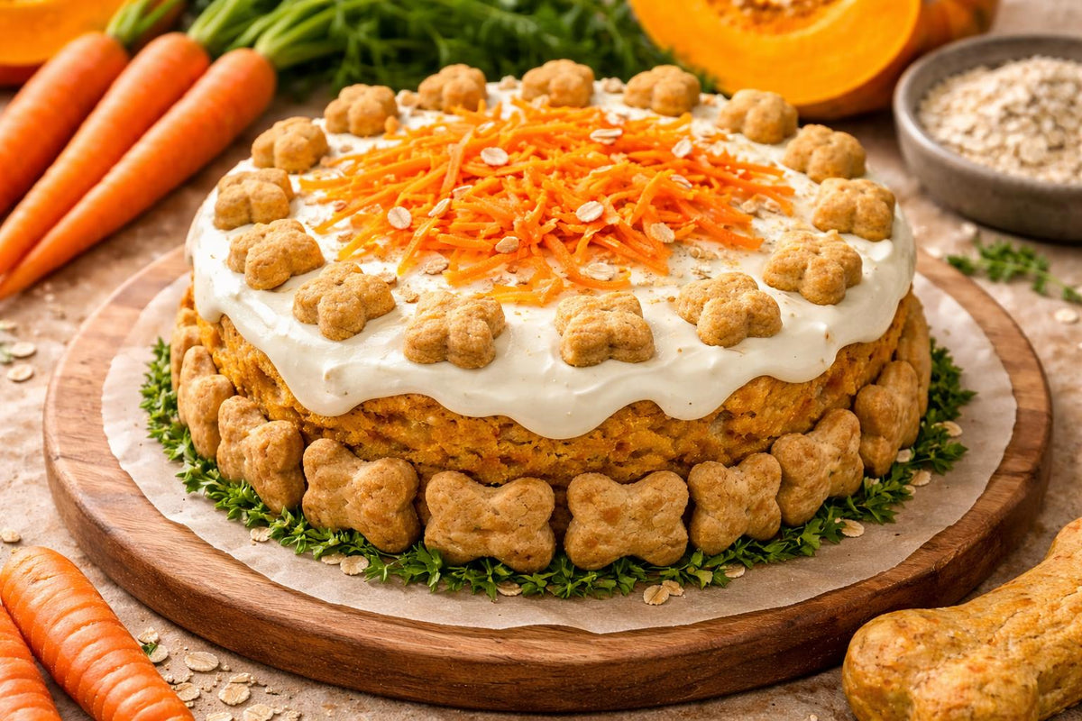 Dog Cake Recipe Pumpkin Carrot