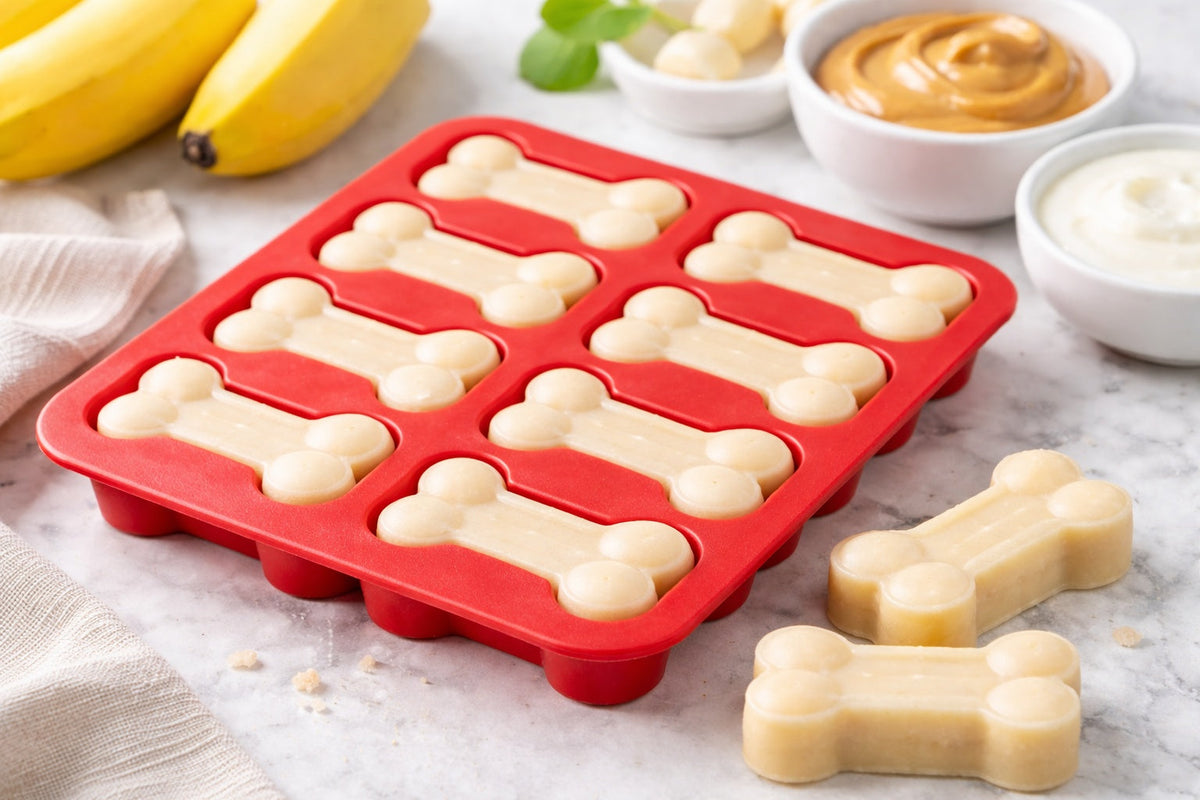 Frozen Banana Dog Treat