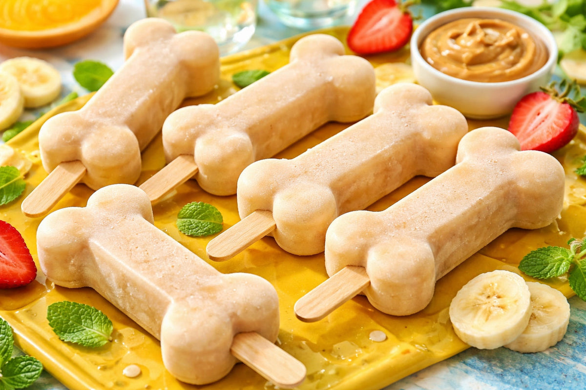 Homemade Puppy Popsicles