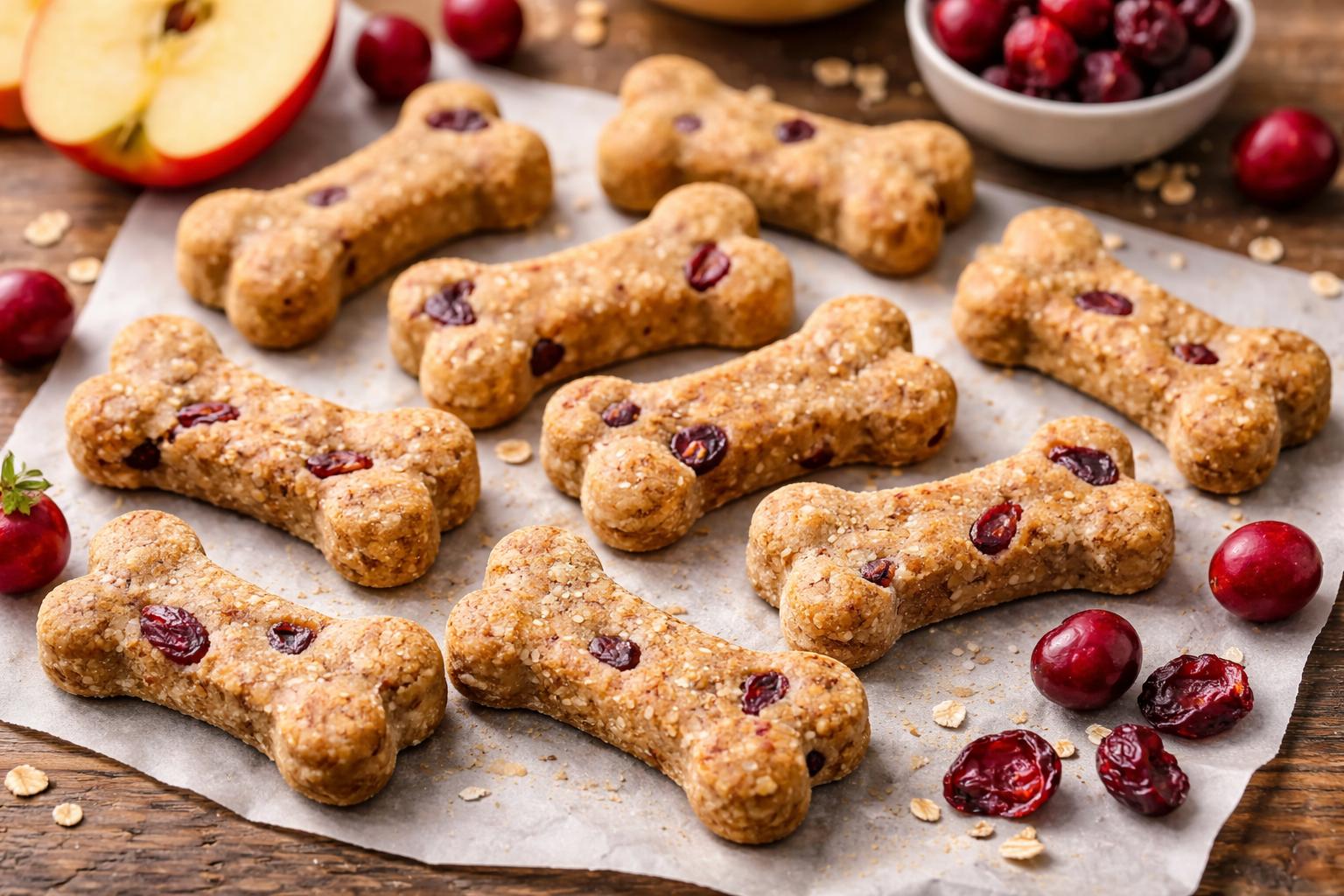Cranberry Apple Dog Treats – PupMemorial