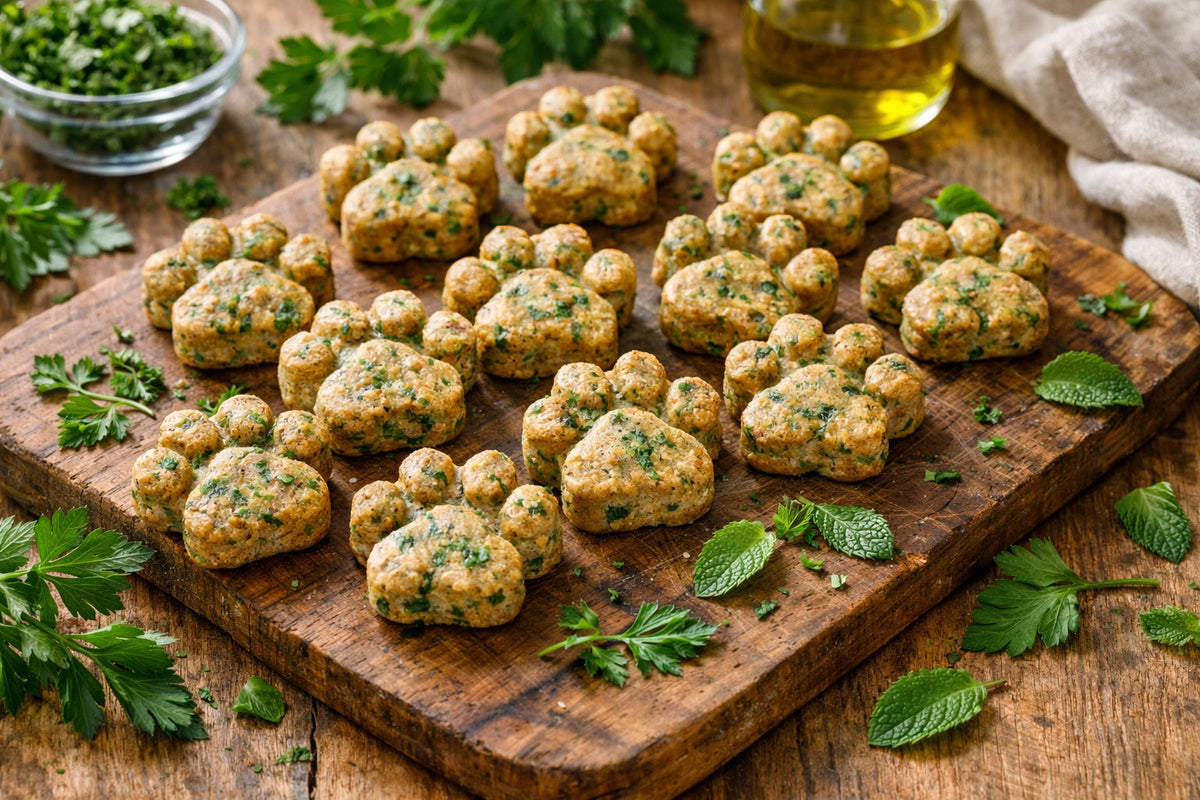 Mint  And Parsley Dog Treats