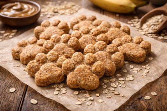 Homemade Rolled Oats Dog Treat Recipe