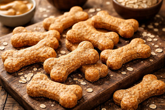 Peanut Butter Dog Treats No Egg