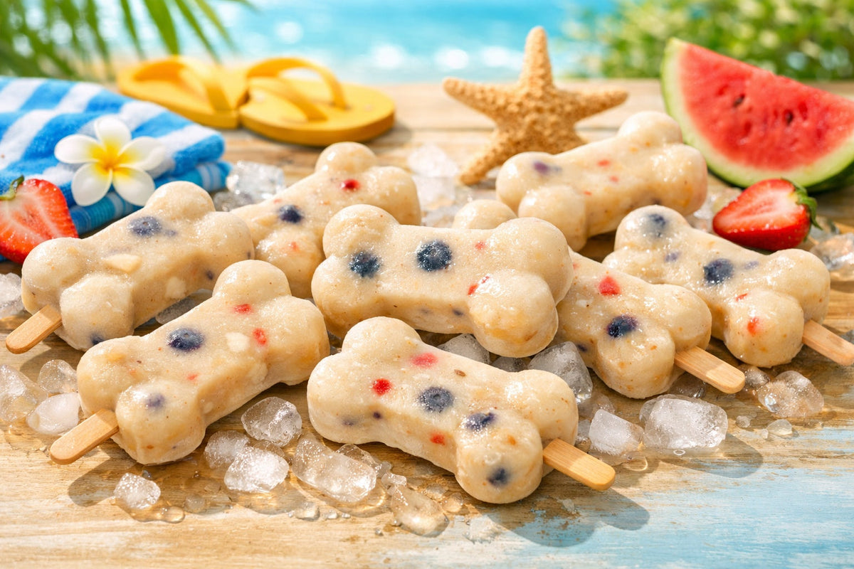 Hydrating Dog Popsicles