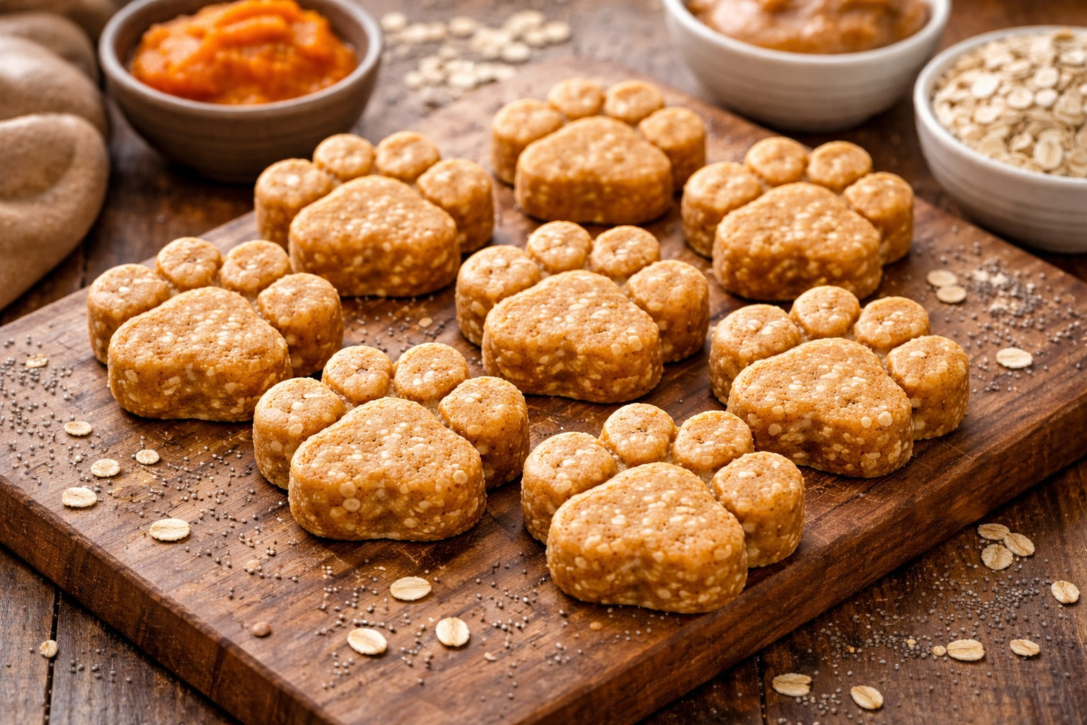 Healthy No Bake Dog Treats