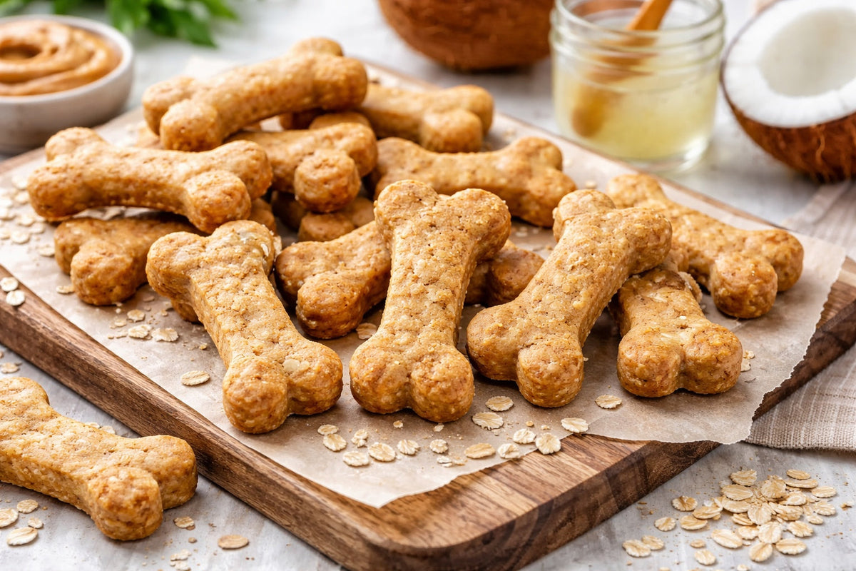 Homemade Dog Treats With Coconut Oil