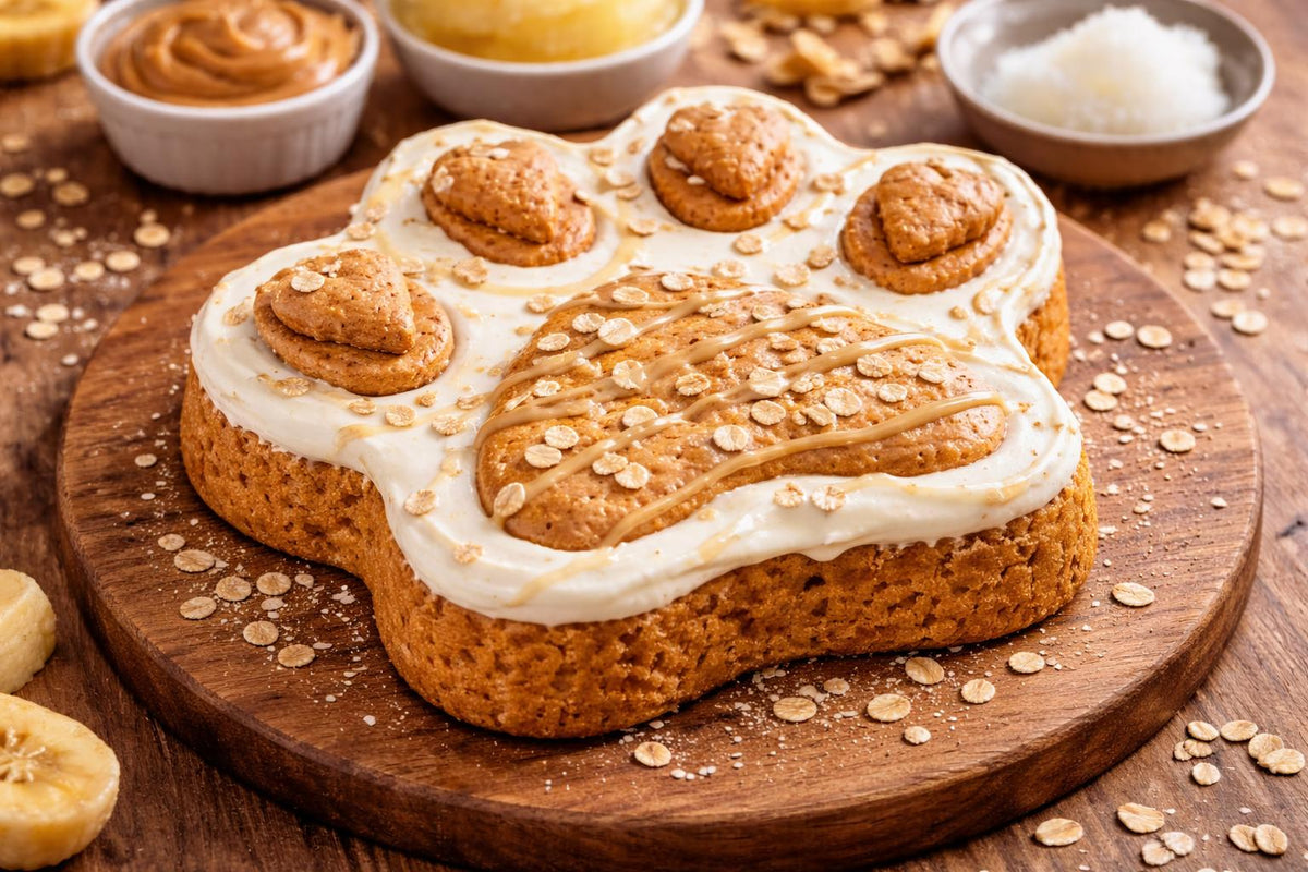 All Natural Dog Cake Recipe