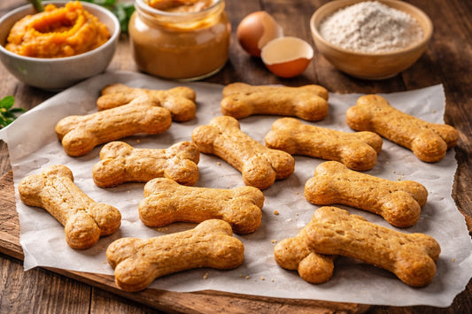 Homemade Puppy Cookie Dog Treat Recipe