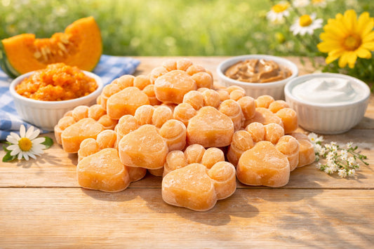 Frozen Dog Treat With Pumpkin