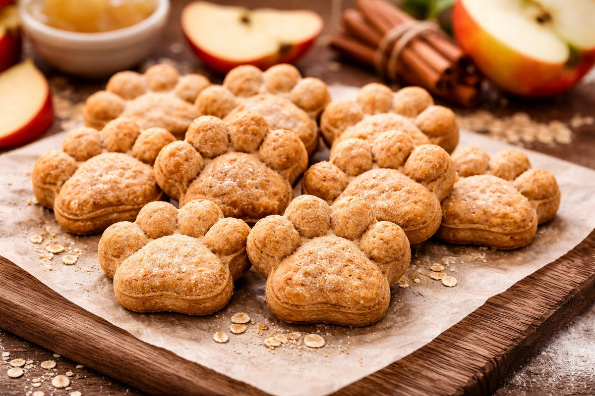 Healthy Apple Dog Treats