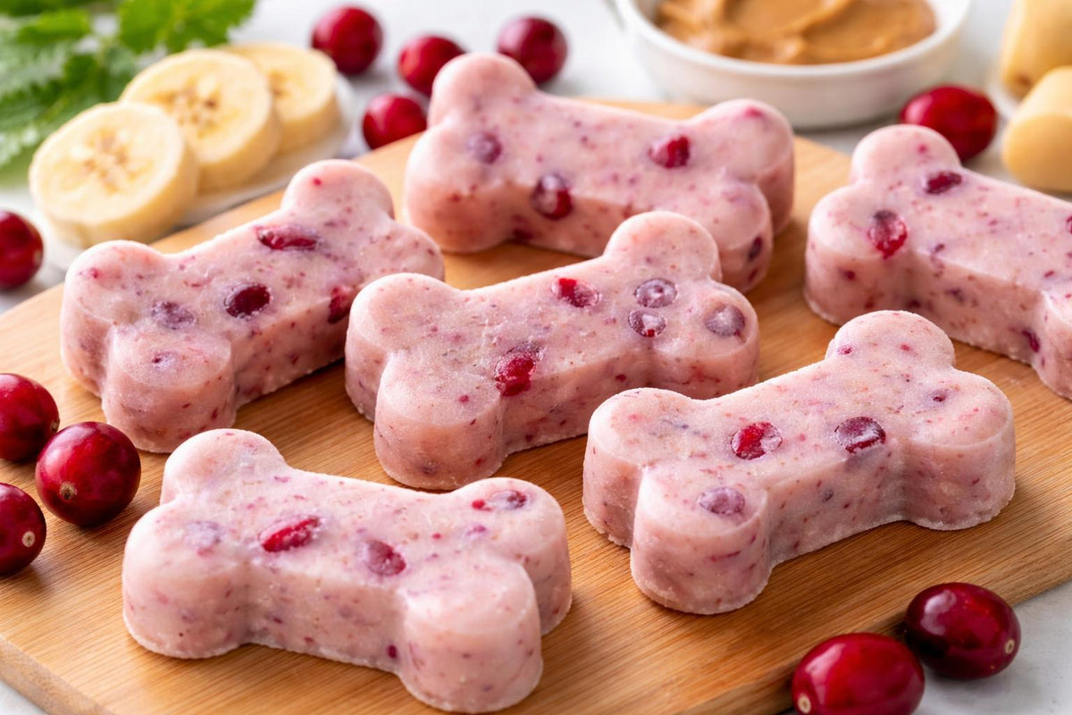 Cranberry Frozen Dog Treats