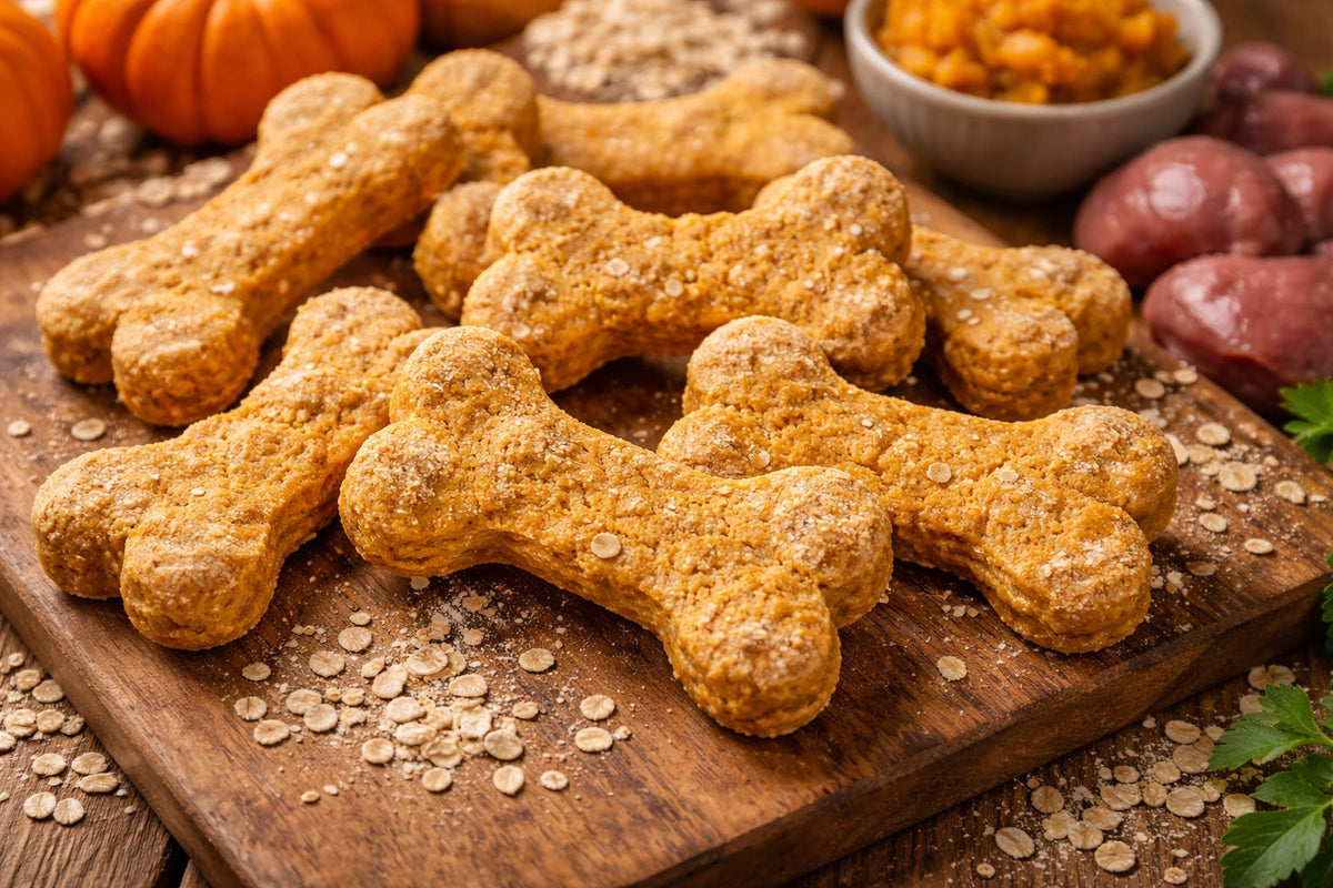 Pumpkin Liver Dog Treats