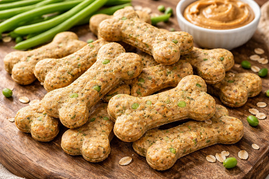 Air Fryer Green Bean Dog Treats