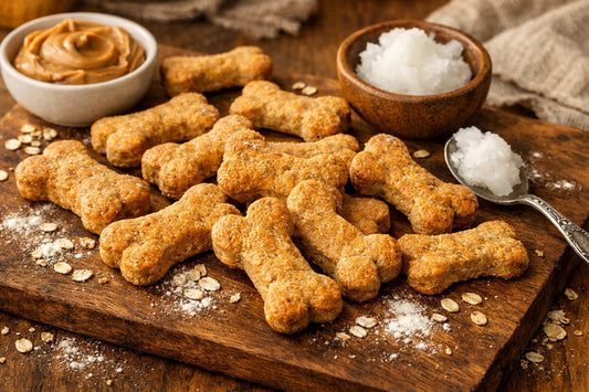 Peanut Butter Coconut Oil And Cinnamon Dog Treats