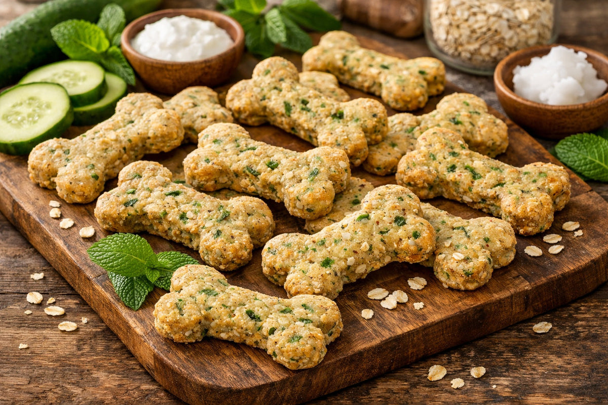 Cucumber Mint Dog Treats