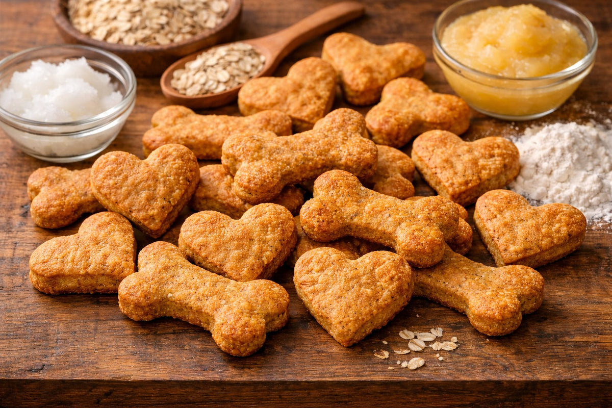 Healthy Dog Treats With Coconut Oil