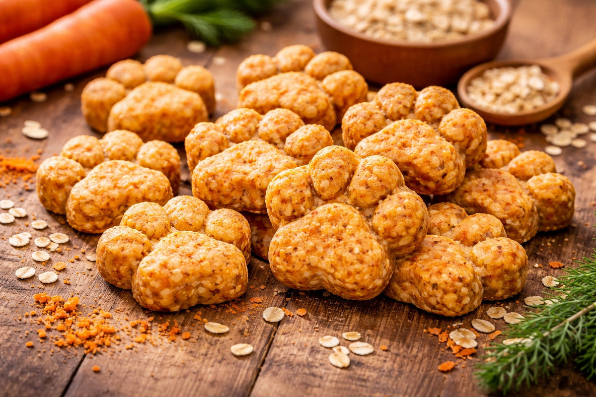 Baked Carrot Dog Treats