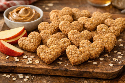 Apple And Peanut Butter Dog Treats