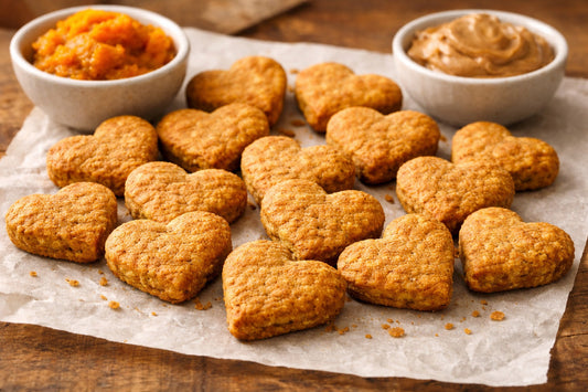 Air Fryer Pumpkin Dog Treats
