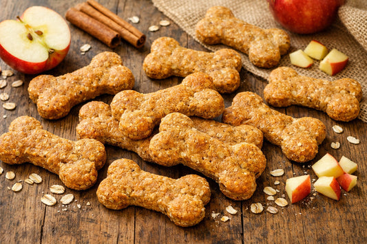 Apple Pie Dog Treats ( Applesauce, Oats & Cinnamon)