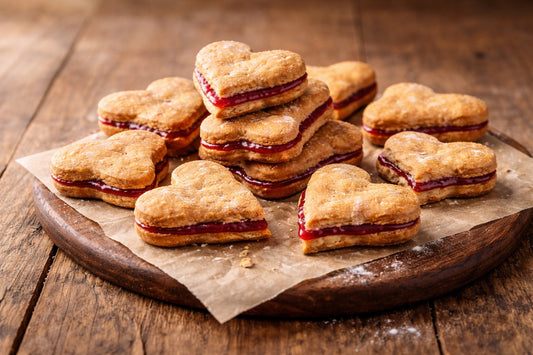 Peanut Butter And Jelly Dog Treats