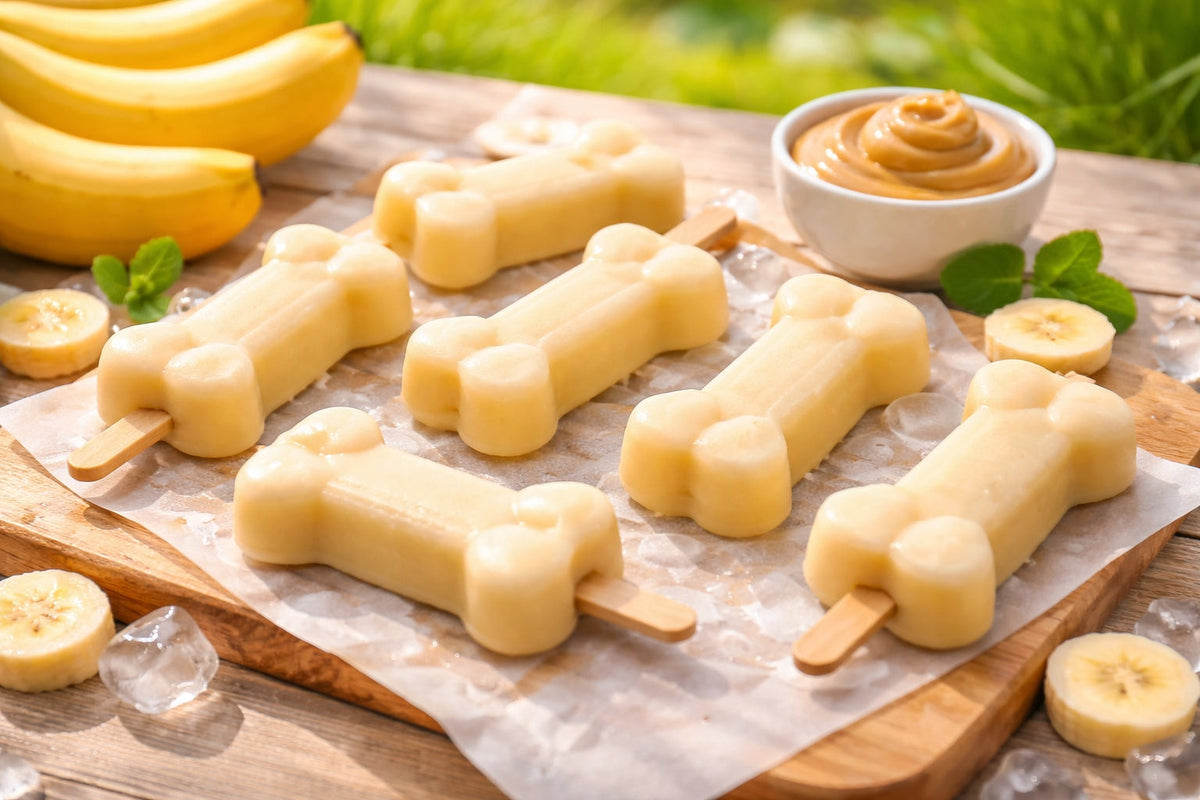 Banana Dog Popsicles