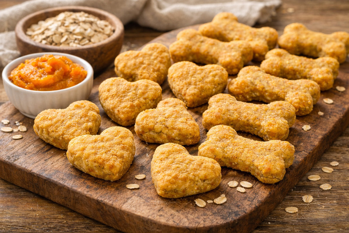 Ground Turkey Pumpkin Dog Treats