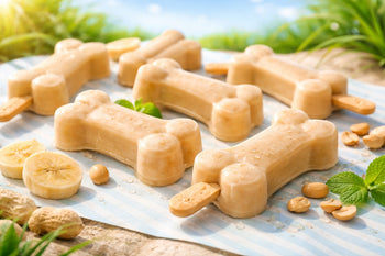 Dog Peanut Butter Popsicles
