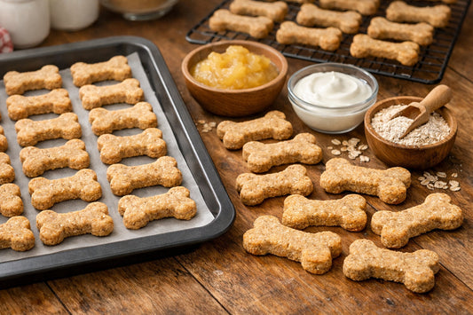 Applesauce Yogurt Dog Treats