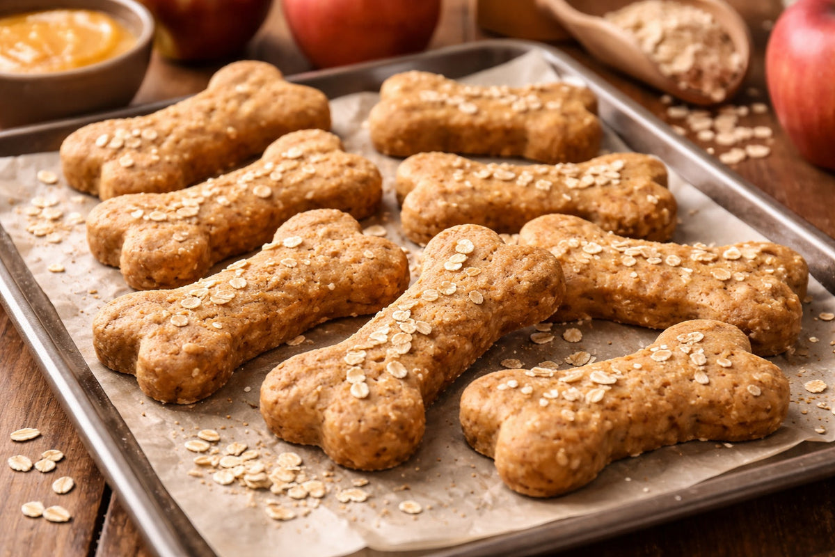 Healthy Dog Treats With Applesauce