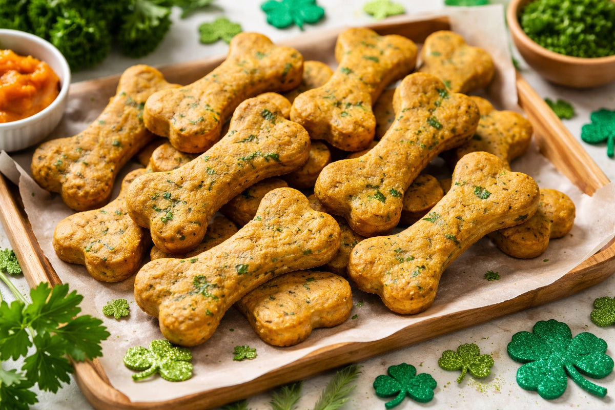 Pumpkin Parsley Dog Treats