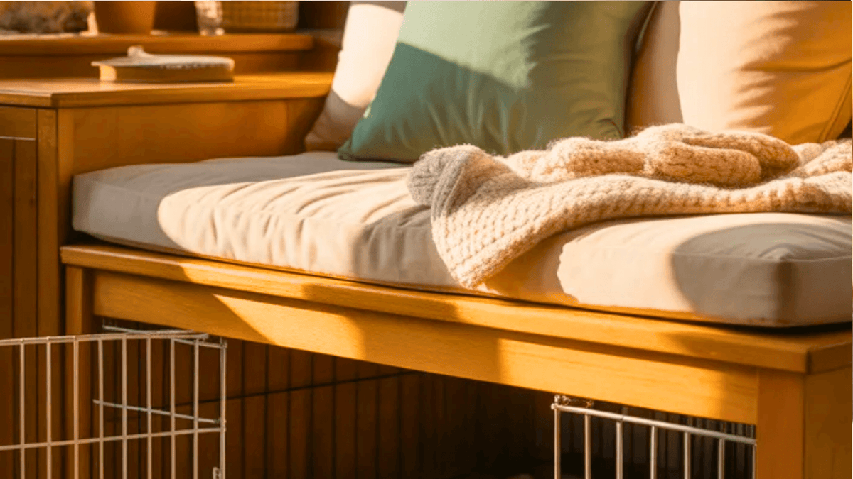 Beautiful Dog Crate Areas in House You’ll Wish You Tried!