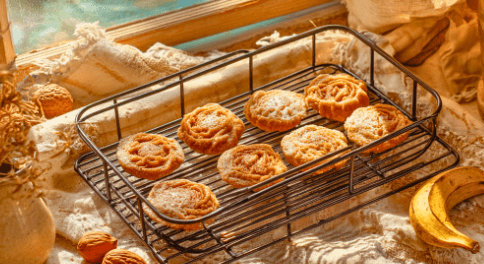 Peanut Butter Pumpkin Banana Dog Treats