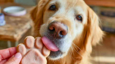 Easy No Bake Peanut Butter Dog Treats