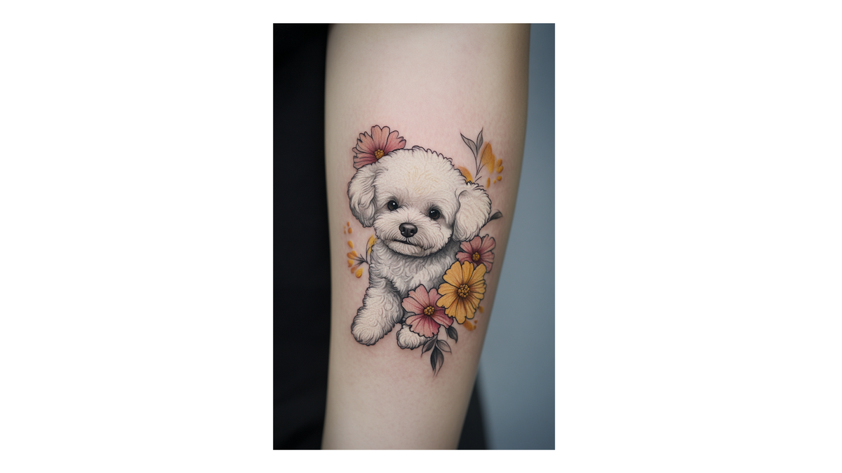 22 Bichon Dog Memorial Tattoo Ideas