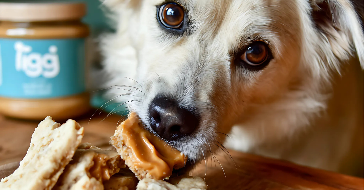 Yogurt, Applesauce & Peanut Butter Dog Treats (2-Minute Recipe!)