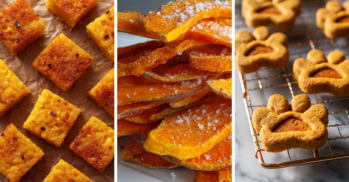 Applesauce Carrot Dog Treats for a Vitamin Boost!