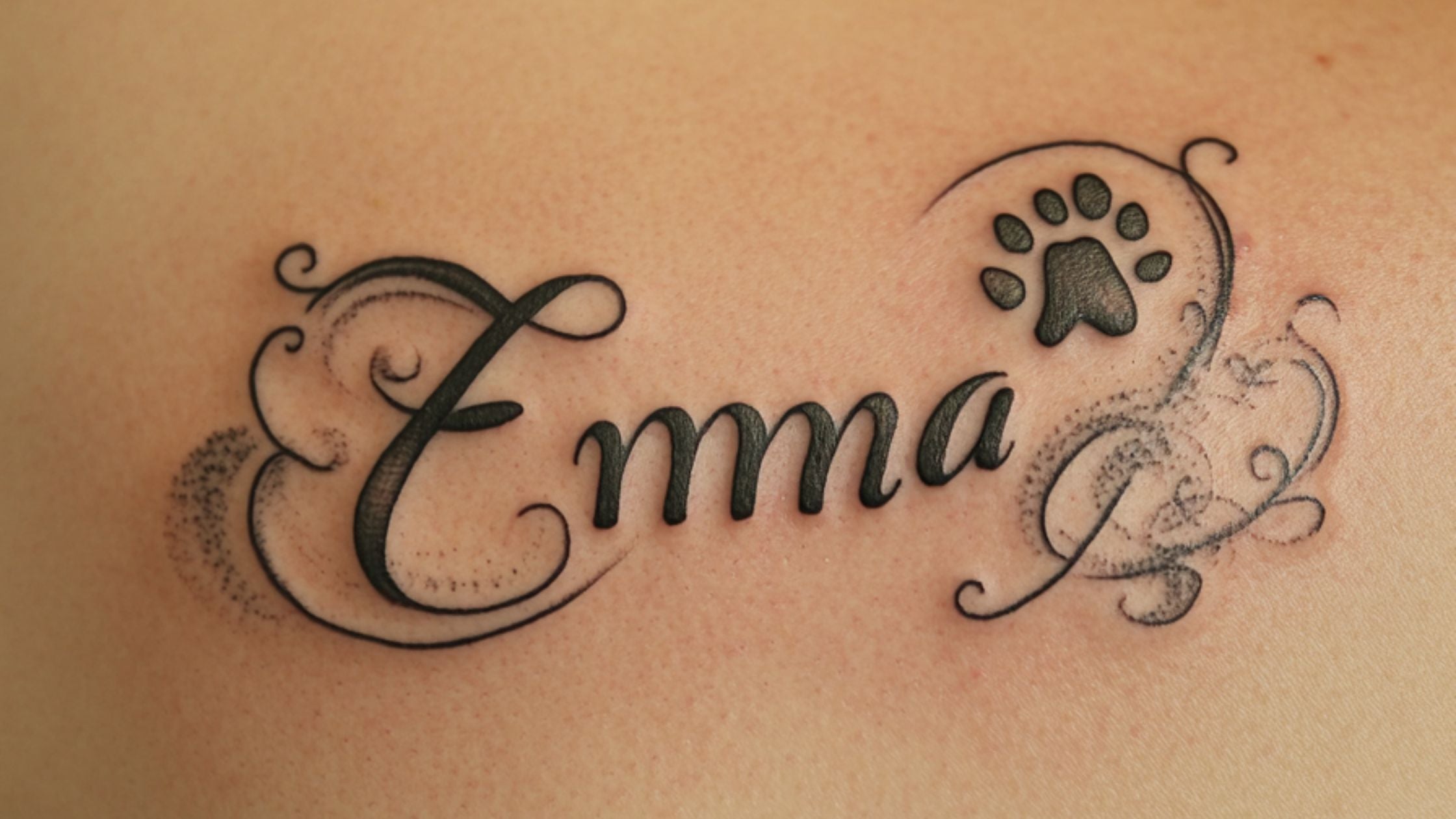 17   Dog Memorial Tattoo Ideas With a Name