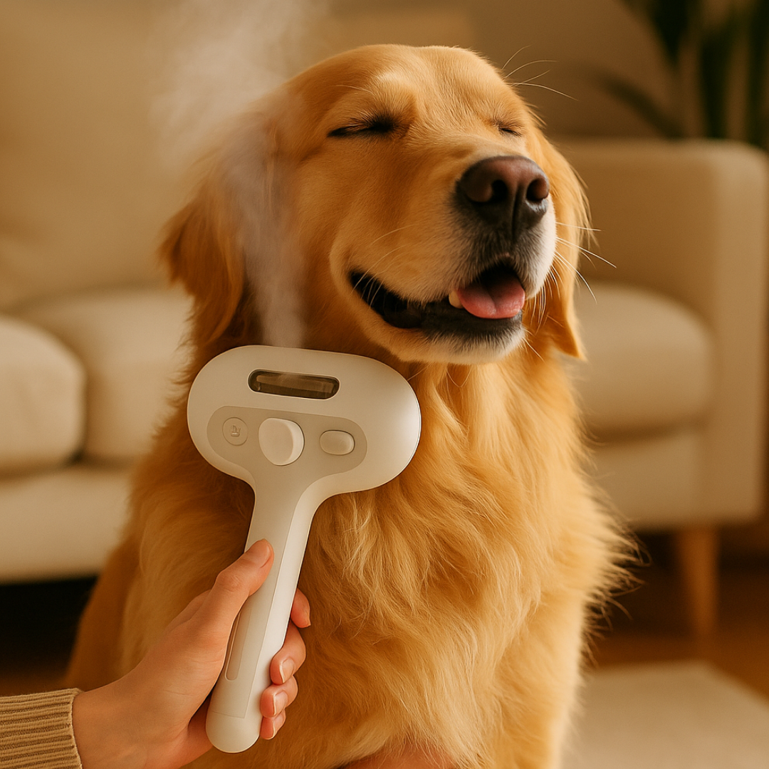 FreshFur™ Mist Brush – Bathe Your Dog Without Water | Remove Shedding ...