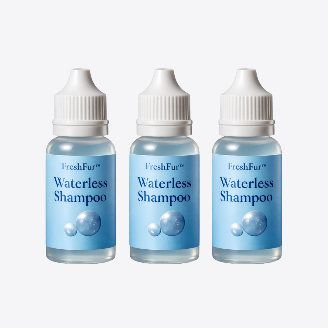 3 x Waterless Shampoo For Cats