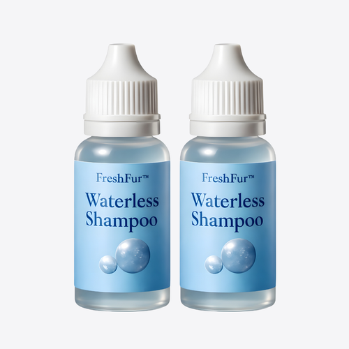 2 x Waterless Shampoo For Cats