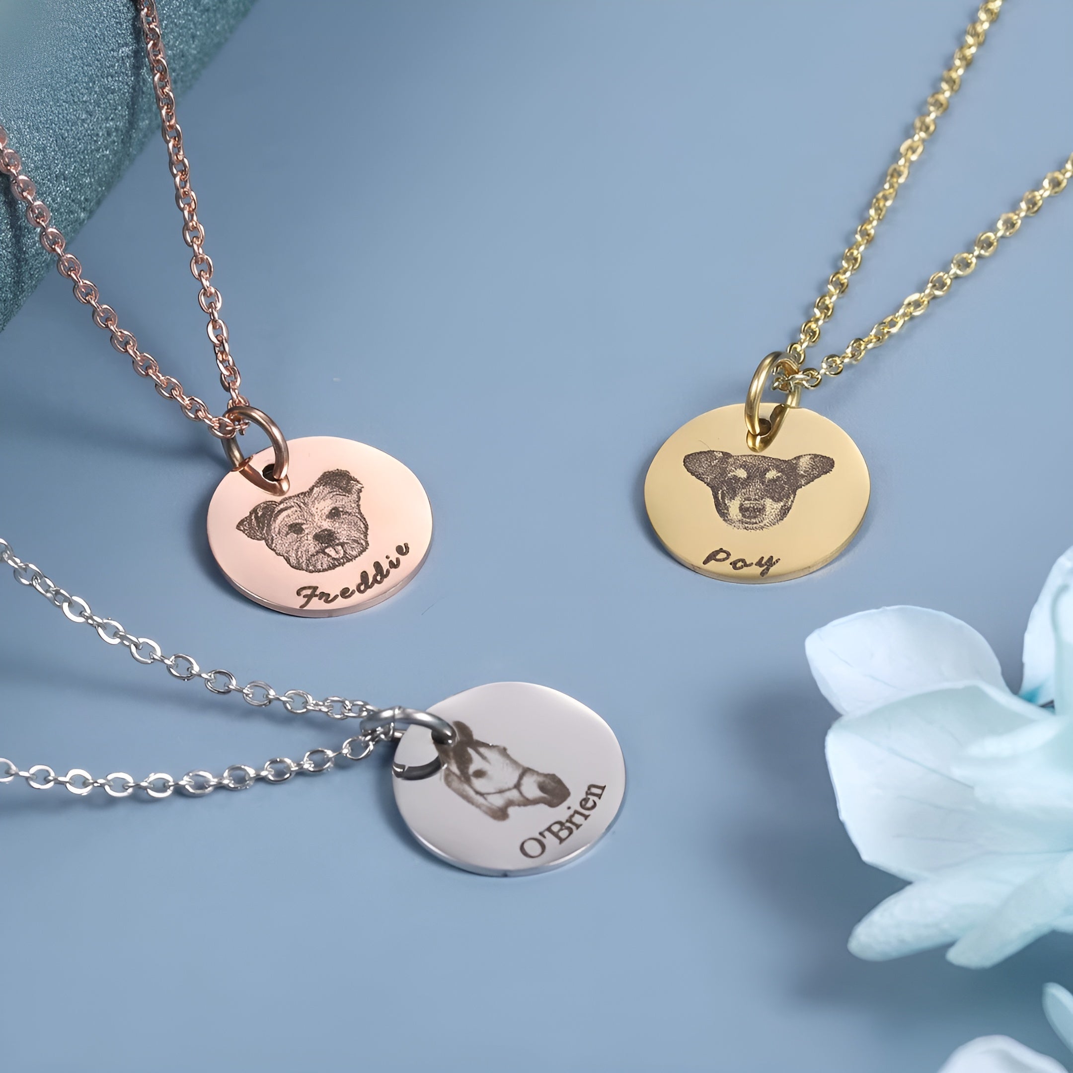 Pet Portrait Necklace