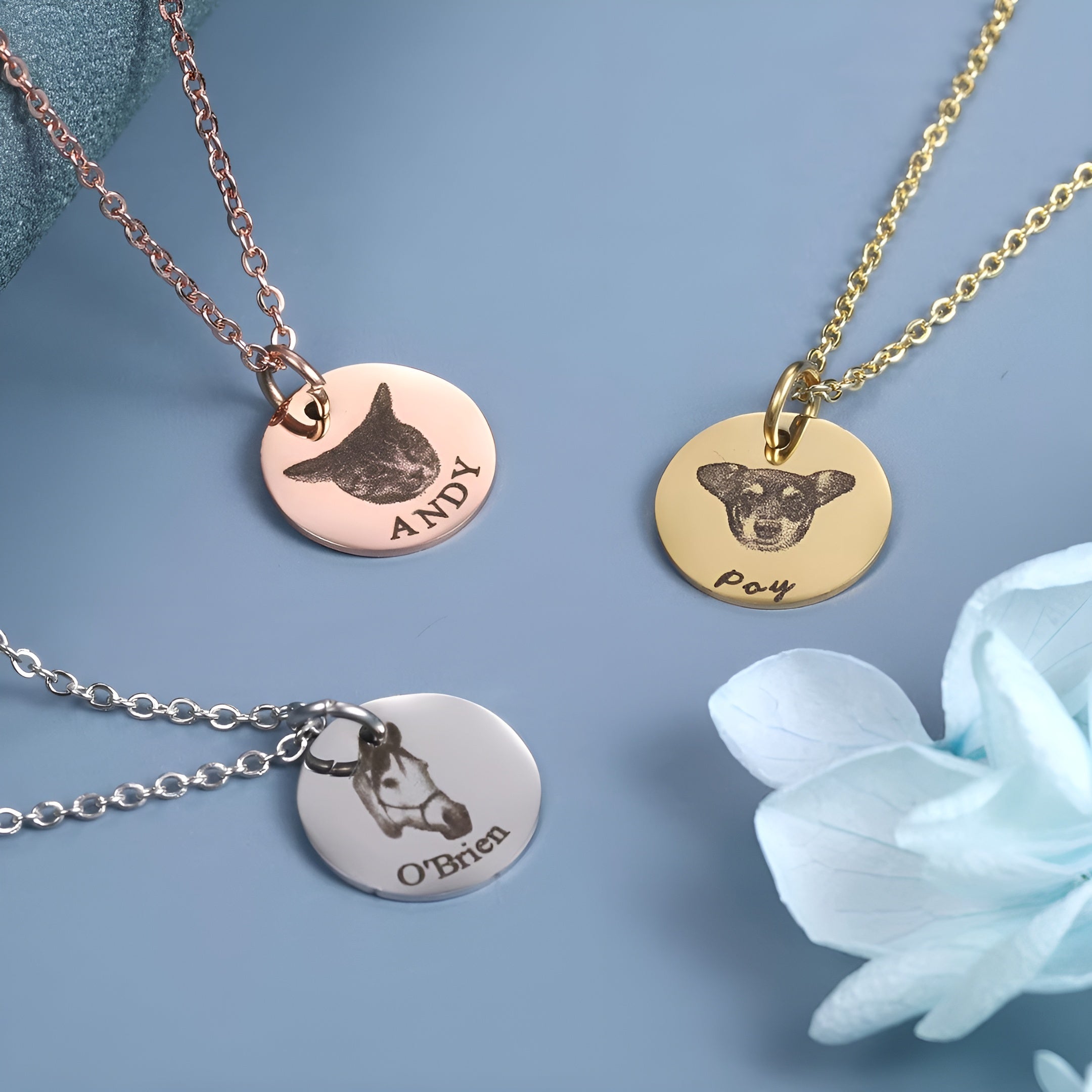 Pet Portrait Necklace